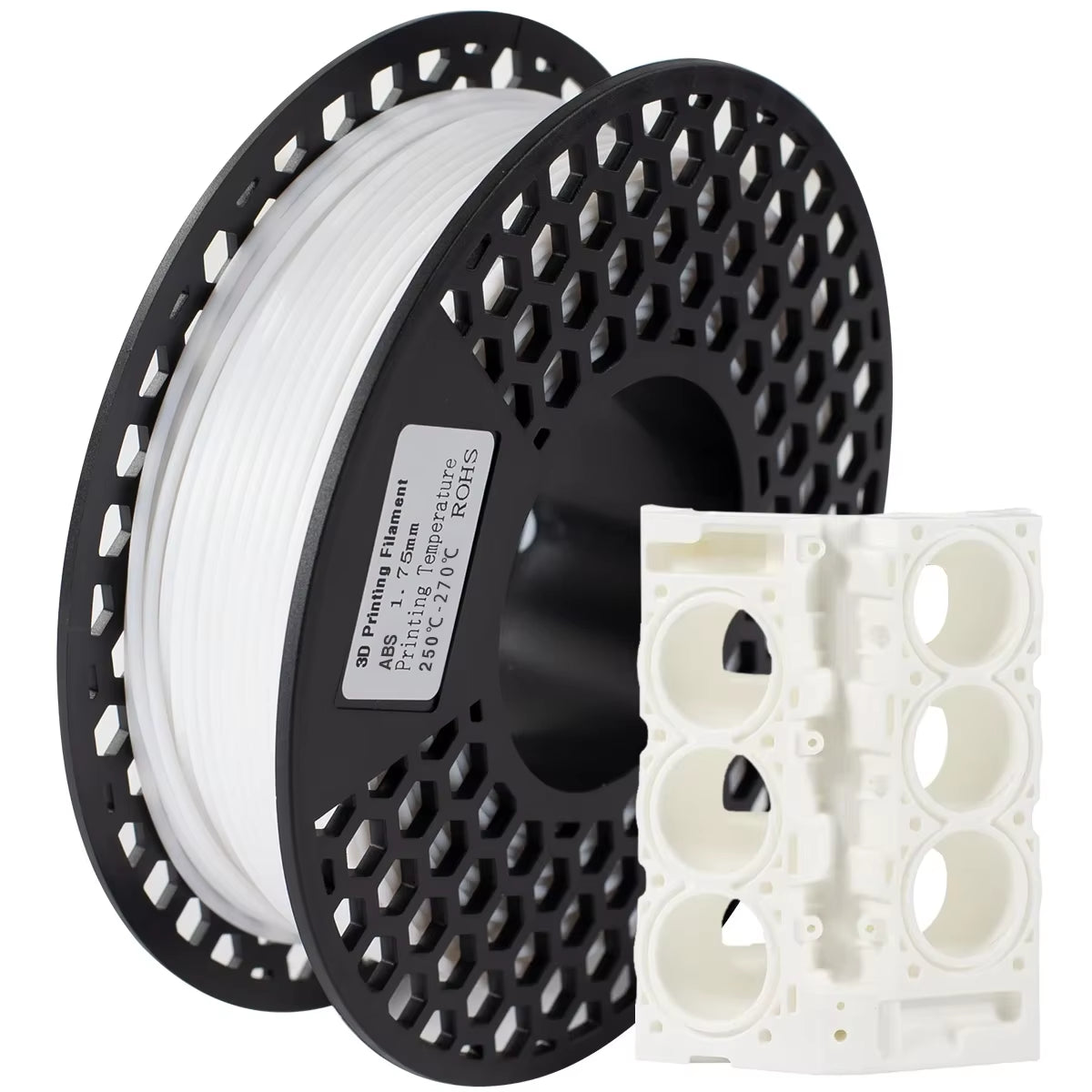 200G/Roll ABS 3D Printer Filament 1.75Mm 3D Printer ABS Plastic Consumables Material for 3D Printer and 3D Pen ABS Filament