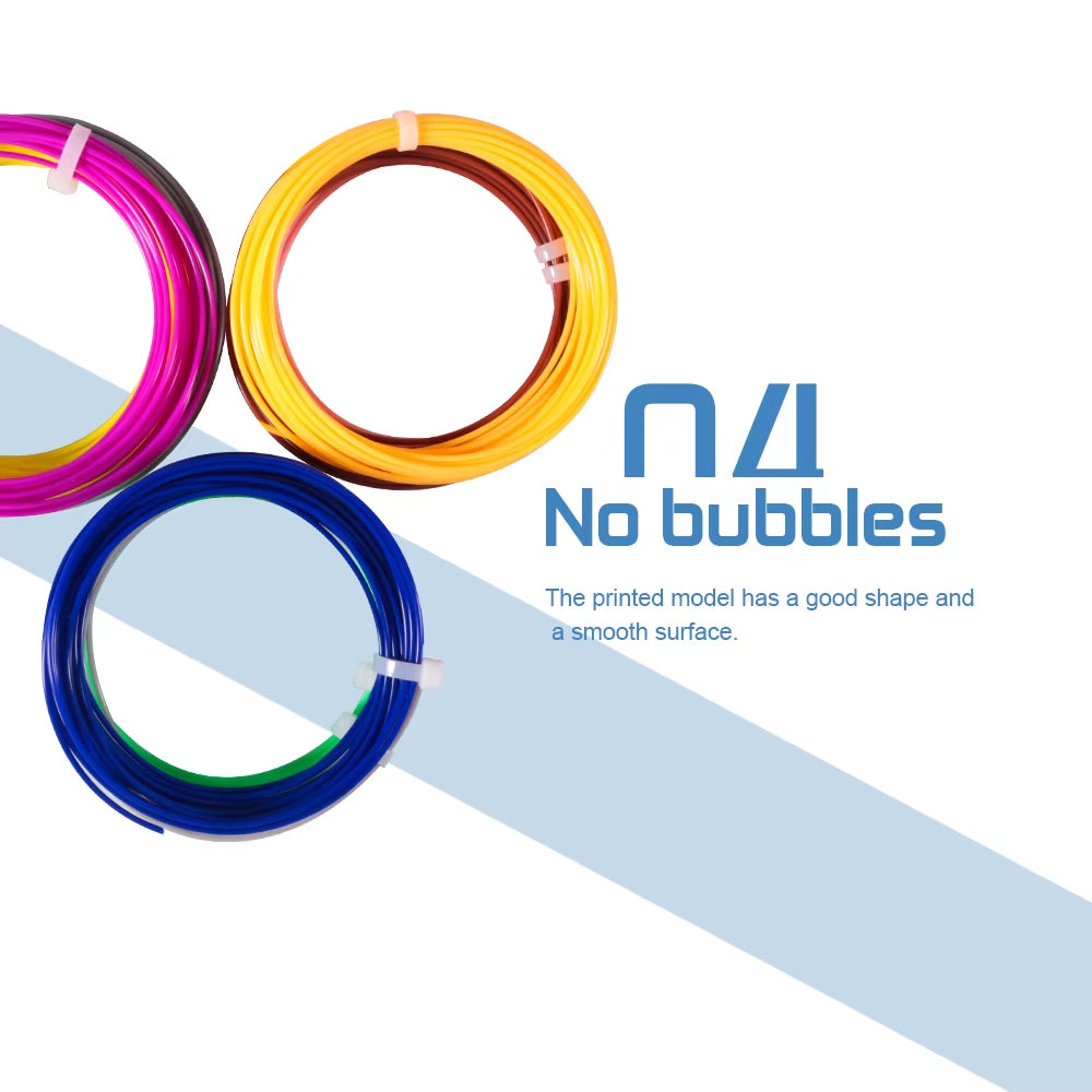 5M 20 Colors 3D Pen Refills Pla 3D Pen Printing Cables 3D Printer Filament Printing Materials High Precision Printer Cable