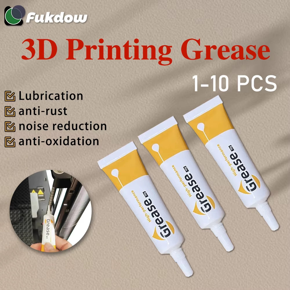 3D Printer Gear Grease Lube for 3D Printer Reduce Noise Good Lubrication Effect Lubricating Oil 3D Printer Parts