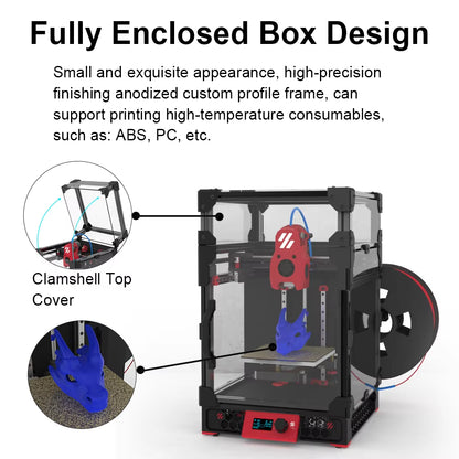 Voron V0.2 Pro R1 Corexy Full Kit Upgraded 3D Printer Kit with Enclosed Panels and Printed Parts Impresora 3D Voron 0.2