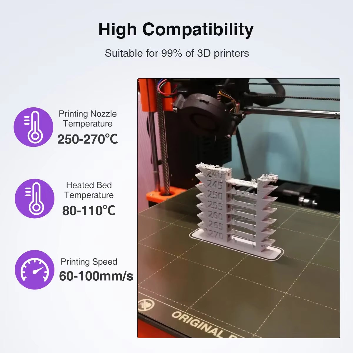 200G/Roll ABS 3D Printer Filament 1.75Mm 3D Printer ABS Plastic Consumables Material for 3D Printer and 3D Pen ABS Filament